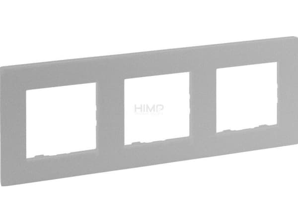 Legrand Niloe Step - runko kolminkertainen 3x- väri alumiini 863393