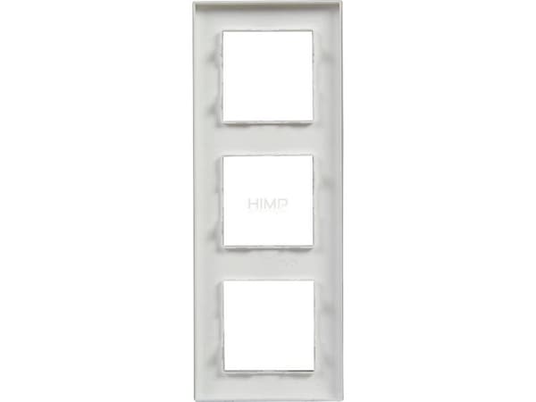 Legrand Niloe Step - 3x trippelram - stålfärg 863493