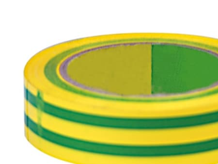 Mega PVC eristysnauha 19mm 20m 1000V vihreä - 13102Z