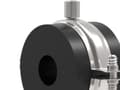 Miniatyrbilde 1 av 2: Isoglobal rørbærer RF 114X32 - Inklusiv galvaniseret HD bøjle M12/M16/1/2''. Til køl.