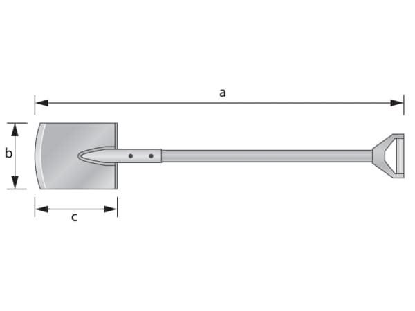 Modeco Rak spade MN-79-380