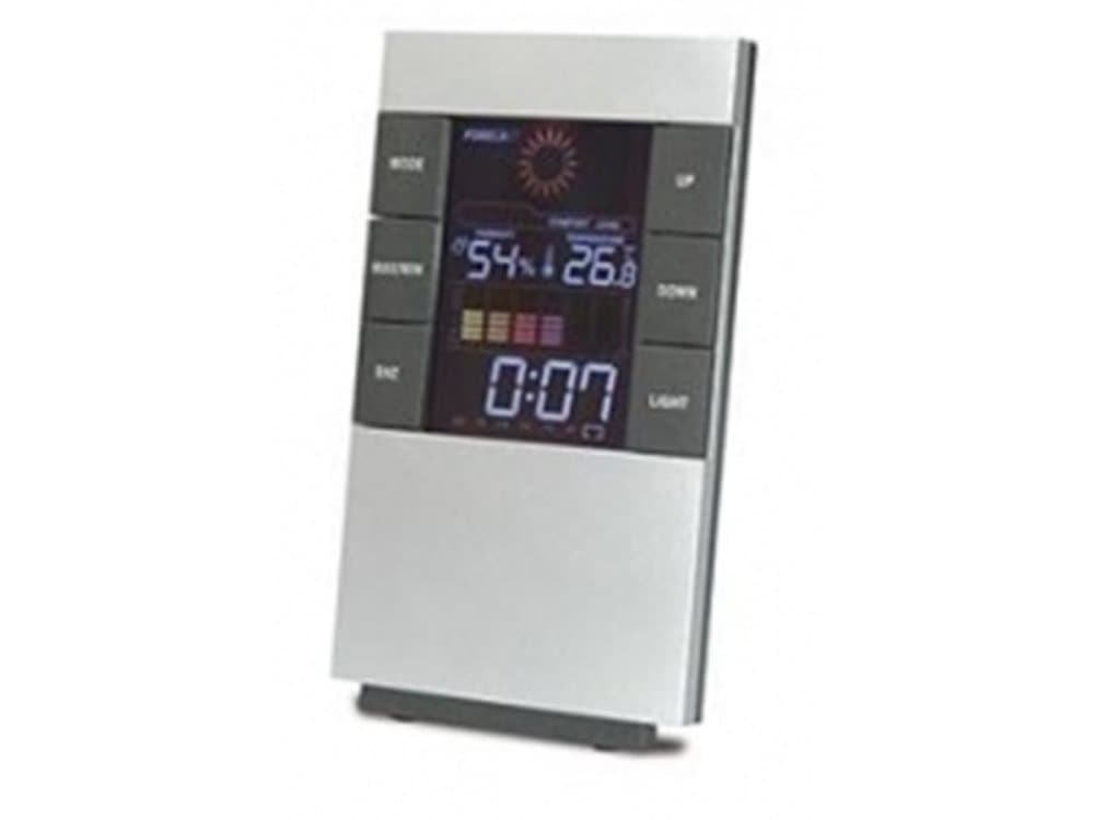Omega OWS26C, Grå, Hygrometer för inomhusbruk, Termometer för inomhusbruk, Hygrometer för utomhusbruk, Termometer för utomhusbruk, Hygrometer, Termom