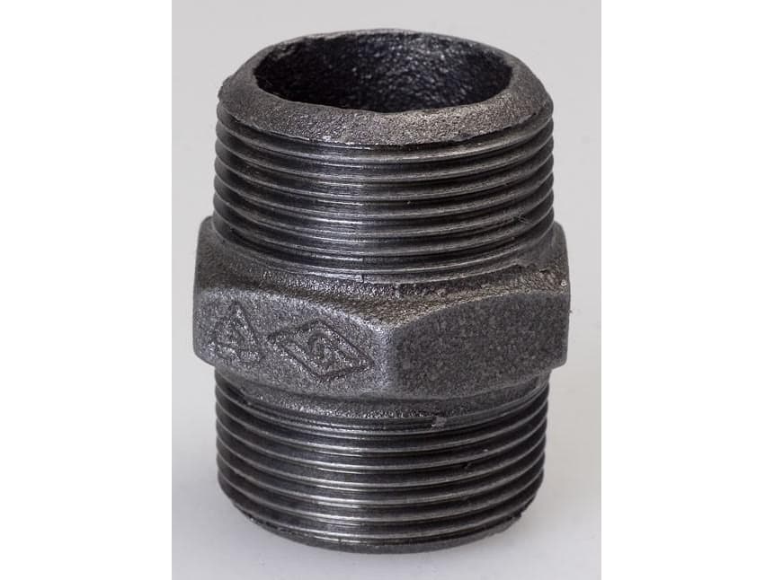Opal Steel nipple N8 2 "black - 728009