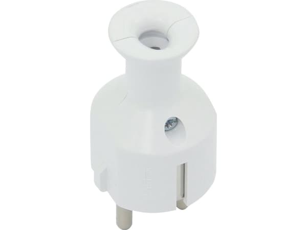 Opal Rak stickpropp löstagbar WT-40 2P+Z 16A vit