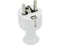 Miniatyrbild 2 av 4: Opal Rak stickpropp löstagbar WT-40 2P+Z 16A vit