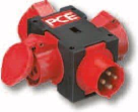 PCE PIESZYCE kannettava jakokeskus 3x16A/4P IP44 (9430006W)