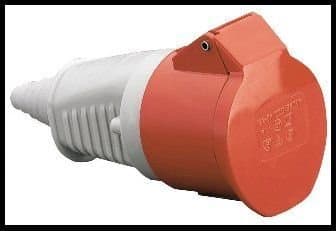 Polam Nakło Kannettava pistorasia 32A 3P+Z IP44 eristetty 380V 2643-326