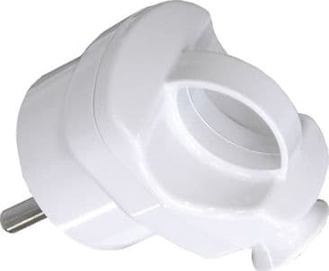 Insurgent AWA-WK angled plug with a handle 16A 2P + Z white 1131-231-000-226 - 1131-231-000-226