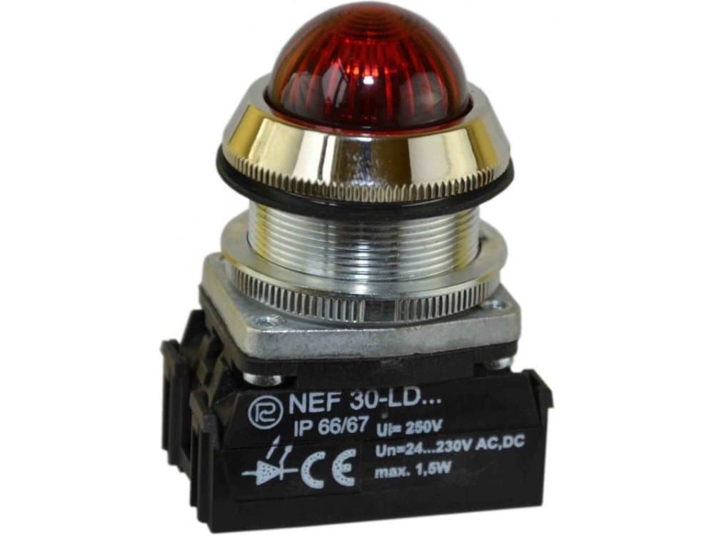 Promet Lamp NEF30Le/24V red (W0-L-NEF30LE/24V C)