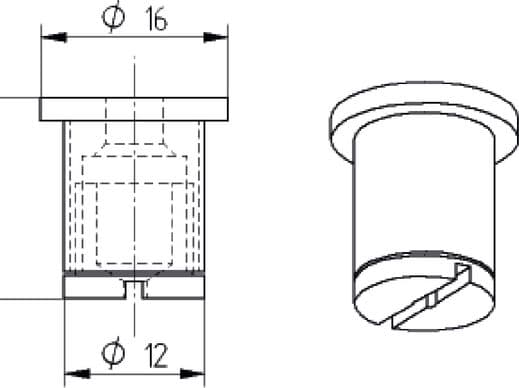PXF Valaistus ripustin teräs harmaa inox sileä VIP (PX0922143)