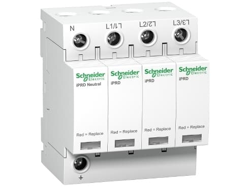 Schneider Electric Acti9 iPRD, 3P + N, Valkoinen, CE, -25 - 60 °C, -40 - 85 °C, 5 - 95%