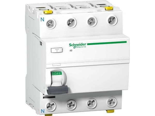 Schneider Electric Schneider Schneider Differentiaalivirtakytkin 4P 40A 0.03A AC iID-tyyppi - A9Z11440