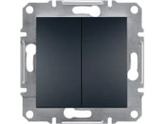 Schneider Electric Candlestick connector with light screw connector without frame graphite (EPH0300371)
