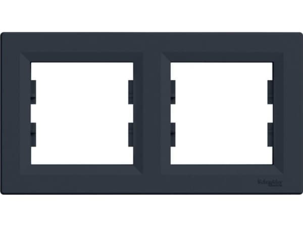 Schneider Electric 2-fold horizontal frame anthracite (EPH5800271)