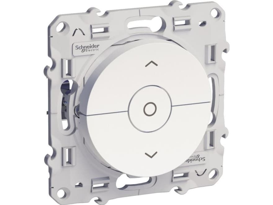 Schneider Electric Odace shutter switch 3 keys 6A white (S52D208)