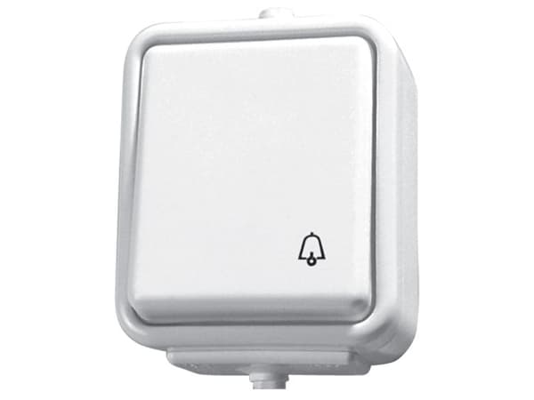 Schneider Electric Klokkeknapp hvit - WNT101C01