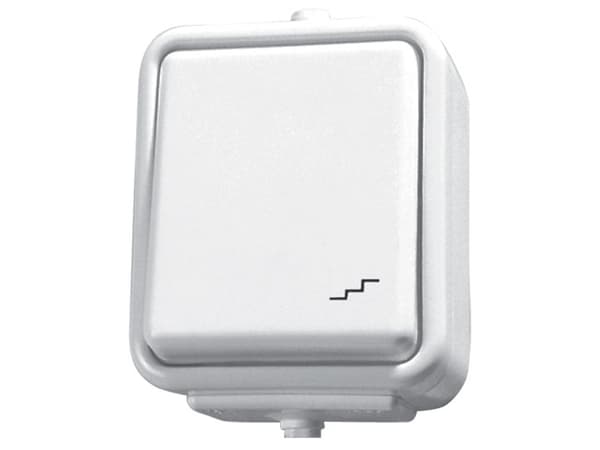 Schneider Electric Trappbrytare Cedar vit - WNT600C01