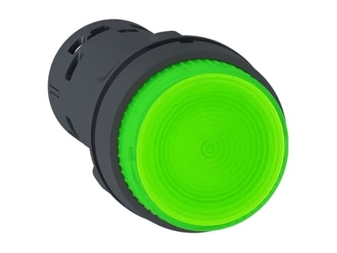 Schneider Electric XB7, Nappi, Vihreä, IP20, 23 g, 25 g, 33 mm