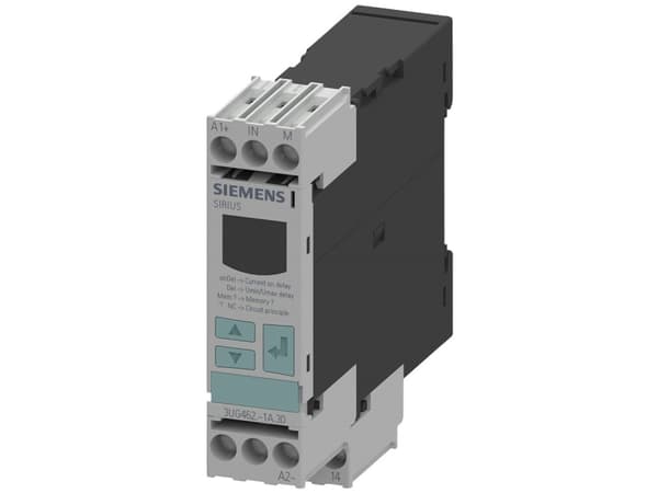 Siemens 3UG4621-1AW30, Sort, Grå, 24 - 240 V, 50/60 Hz, 155 g, 99 mm, 107 mm