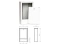 Miniatyrbilde 1 av 2: SiGMA-Li 6-section wall mounted cabinet - SZN-2