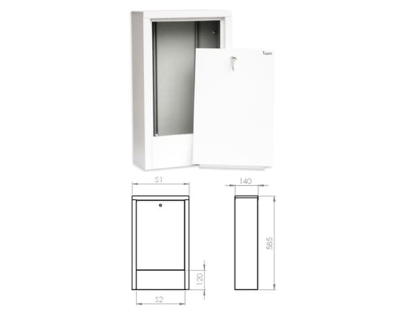 SiGMA-Li 6-section wall mounted cabinet - SZN-2