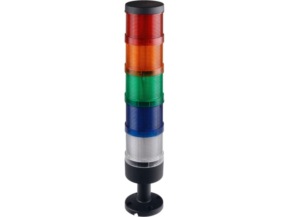 Spamel Signal column red, yellow, green, blue, white 24V DC (LT70 5-24)