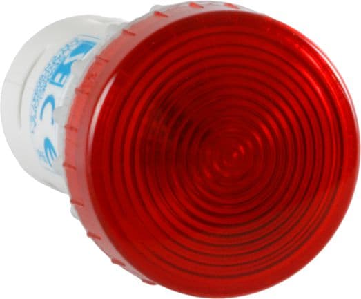 Spamel Compact lamp red LED 24V AC/DC (PK22-LC-24-LED AC/DC)