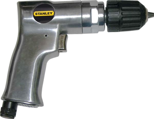 Stanley 6 bar pneumatisk drill med selvklemmende chuck + koffert - 160189XSTN