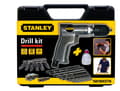 Miniatyrbilde 1 av 2: Stanley 6 bar pneumatisk drill med selvklemmende chuck + koffert - 160189XSTN