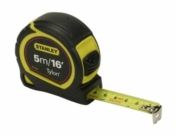 STANLEY Tylon - Målebånd - 5 m / 16 ft - bladbredde: 19 mm