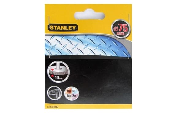 Stanley STA36002-XJ, Sirkulær børste, Stål, 1 stykker, 7,5 cm, 10 mm
