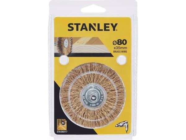 Stanley STA36017-XJ, Cirkelborste, mässing, 1 styck, 8 cm, 35 mm