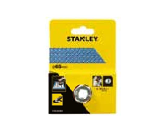 Stanley STA36075-XJ, Koppstålborste, Metall, 7 cm, Rostfritt stål, M10, 1 styck