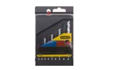 Stanley STA56000-QZ, Drill, Murverk, Metall, 3/4/5/6/8 mm, 4/5/6/8 mm, 9 stykker