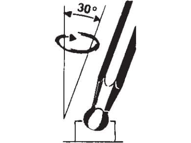 Teng Tools sexkantsnyckel typ L 2,5mm med kula (101790103)