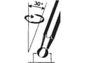 Miniatyrbild 2 av 2: Teng Tools sexkantsnyckel typ L 7mm med kula (122690753)