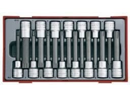 12-KÄRKINEN HYLSYSARJA 10MM 1/2", 15KPL,