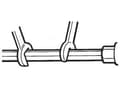 Miniatyrbilde 2 av 3: Teng Tools Flat skrutrekker 1,2 x 8 mm sekskantet aksel 150 mm (17784-0204)