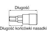Teng Tools 3/4" kuusiokolo H19 x 78.5mm (23138-0106)