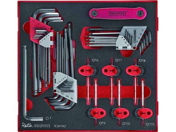 Teng Tools TEDHT42, 284 mm, 50 mm, 1,74 kg