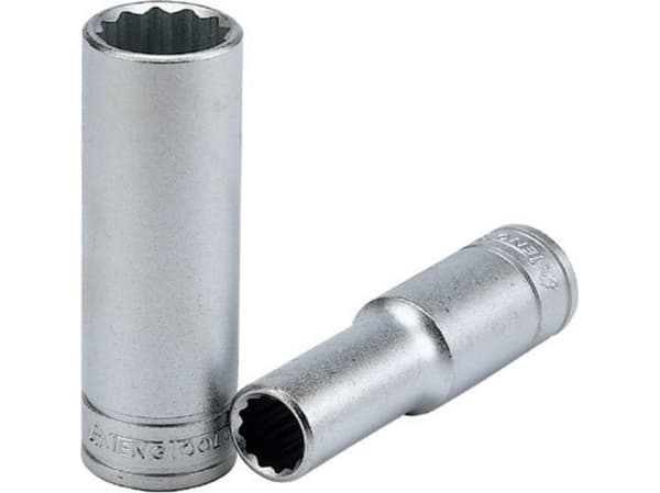Teng Tools 1/2" 12-kärkinen hylsy 17mm pitkä (25730805)