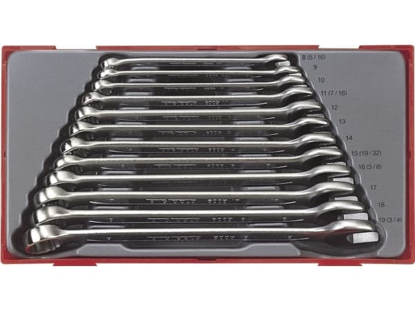 Teng Tools kombinasjonsnøkler 8 - 19mm 12 stk. (27560101)