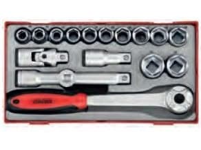 Teng Tools 1/2 "socket wrench set 18pcs. (39180203)