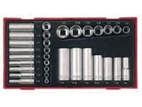 Teng Tools hylsnycklar 1/4" 3/8" 32st (68610104)