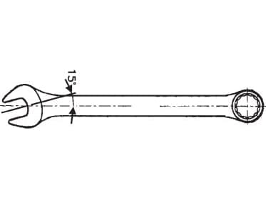 Teng Tools 3/8" kombinasjonsnøkkel (72673205)