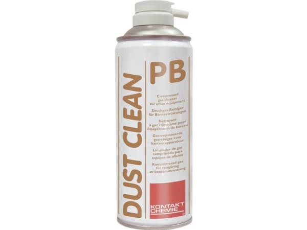 Kontakt Chemie DUST CLEAN PB 33299-AA Trykgasspray brændbar, inkl. sprøjtehoved, inkl. sprøjterør 400 ml