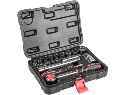 Piggnøkkelsett 1/4", 3/8" 20 stk. [38D520]