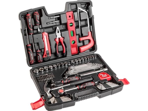 Top Tools værktøjssæt 1/4", 3/8", 100 dele