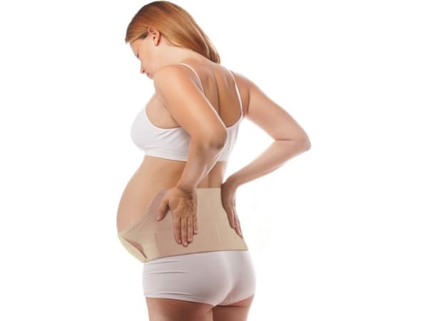 Maternity belt TOROS-GROUP with reinforcement beige size 2