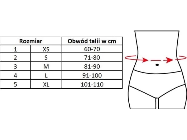 TOROS-GROUP Ryhdin korjauskorsetti 651 musta r. 4